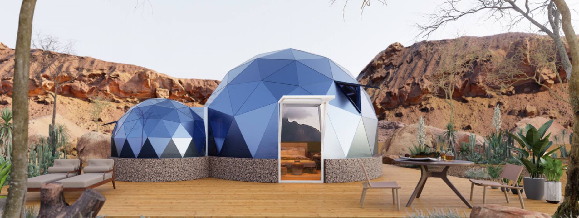 南阳球形智能光伏玻璃星空房